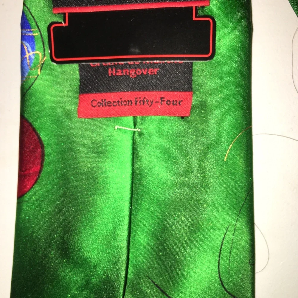 Jerry Garcia Black Christmas 🎄  Silk Tie  - Hangover Collection #62 …  Box1